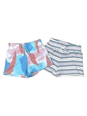 Girls Wonder Nation Shorts Bundle 2-Piece Size S 6–6X Drawstring Play Shorts